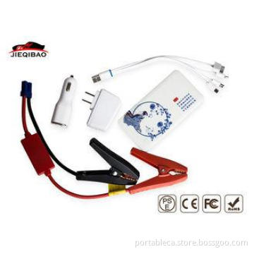external thin 12v Multi Function Jump Starter with starting